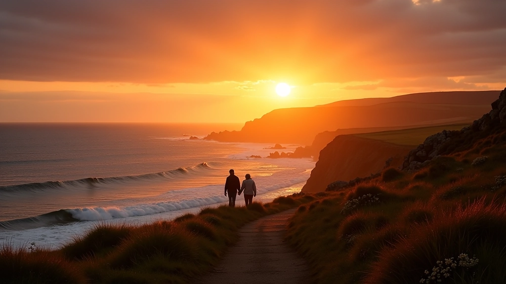 Rosses Point sunset walk